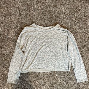 Cheetah Printed Long Sleeve